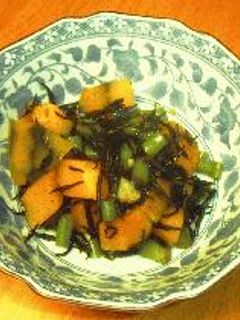 かぼちゃとひじきの炒め煮-レシピのメイン写真