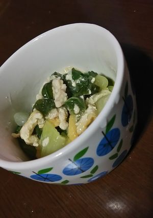 チンゲン菜のとろあったか炒め-レシピのメイン写真