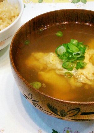 5分で作れるお吸い物～ふんわりかき玉汁～-レシピのメイン写真