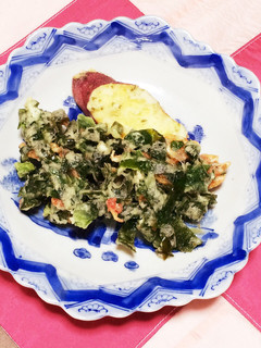 絶品!母作ダイコンの葉っぱの天ぷら-レシピのメイン写真