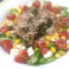 รูปของ ネバっとお豆腐サラダ