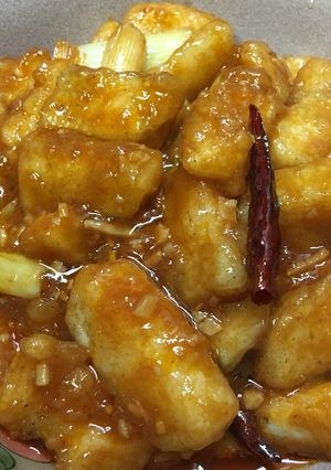 イカの辛味炒め煮 干焼魷魚-レシピのメイン写真