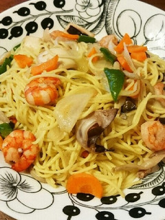 海鮮塩焼きそば-レシピのメイン写真
