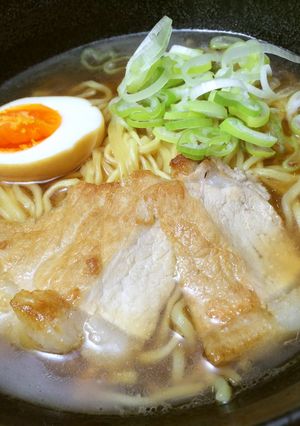 美人レシピ・手作り煮卵チャーシューメン-レシピのメイン写真