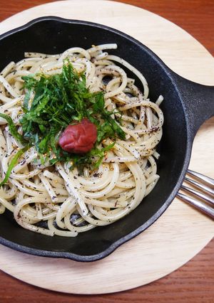 ゆかりDe和んぽっとパスタ-レシピのメイン写真
