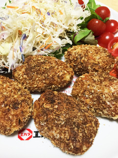 ヘルシー肉じゃが焼きコロッケ-レシピのメイン写真