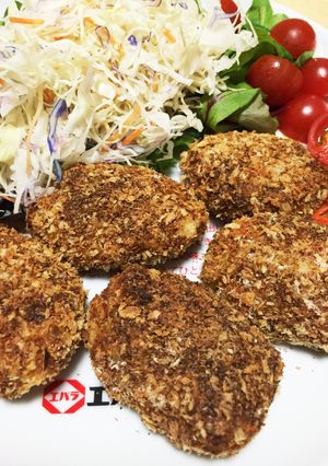 ヘルシー肉じゃが焼きコロッケ-レシピのメイン写真