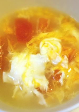 ホエイで卵とトマトのスープ-レシピのメイン写真