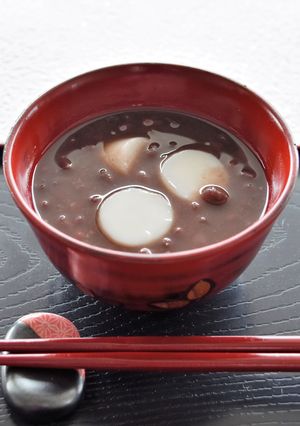 豆から炊く美味しいぜんざい-レシピのメイン写真