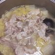 創味シャンタンで豚バラ白菜鍋♪