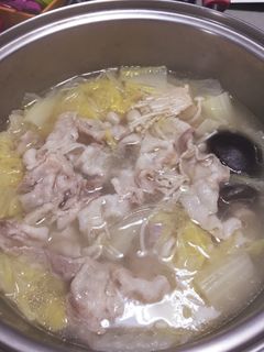 創味シャンタンで豚バラ白菜鍋♪-レシピのメイン写真