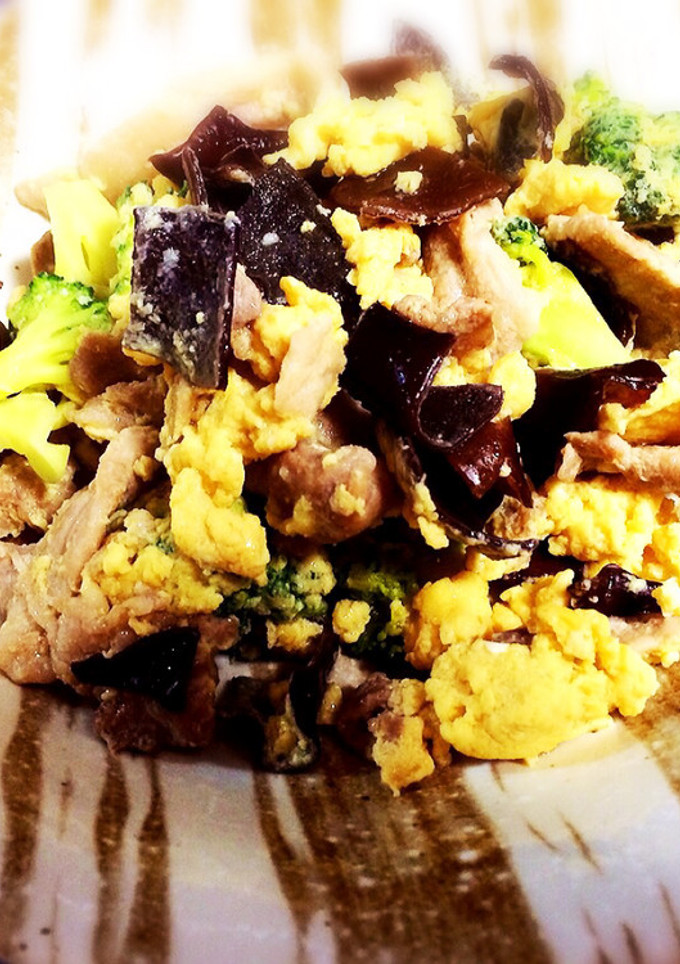 豚肉と卵とキクラゲの中華炒め-レシピのメイン写真