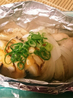 鮭のホイル焼き(味噌マヨ風味)-レシピのメイン写真