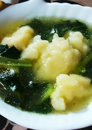 創味シャンタンで簡単❤すいとんスープ-レシピのメイン写真