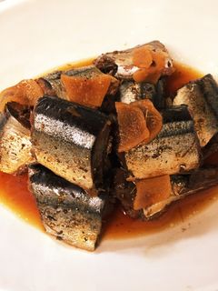 さんまの甘露煮-レシピのメイン写真