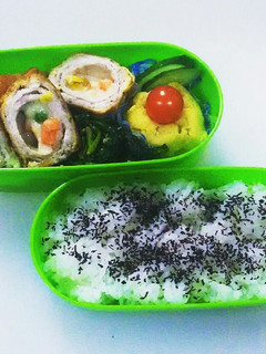 お弁当★豚肉ピカタ風!サツマイモサラダ★-レシピのメイン写真