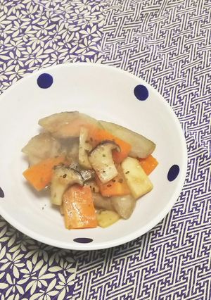 簡単☆ごぼう、人参、エリンギの味噌炒め-レシピのメイン写真