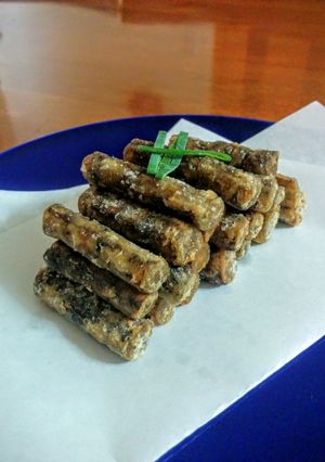 サクサク 煮ごぼうの揚げ物-レシピのメイン写真