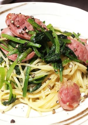 サルシッチャとほうれん草のパスタ-レシピのメイン写真