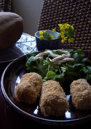 里芋の焼きコロッケ-レシピのメイン写真