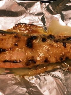 サーモンの味噌マヨネーズ焼き-レシピのメイン写真