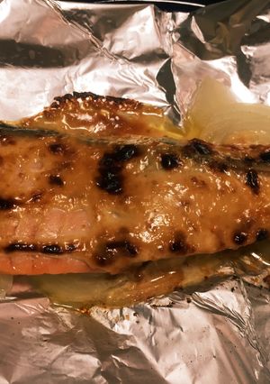 サーモンの味噌マヨネーズ焼き-レシピのメイン写真