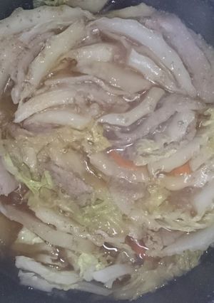 ♡手軽に白菜と豚肉のミルフィーユ鍋-レシピのメイン写真