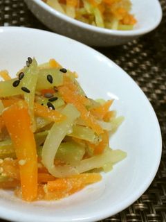 節約【ブロッコリーの茎の胡麻和え】♪-レシピのメイン写真
