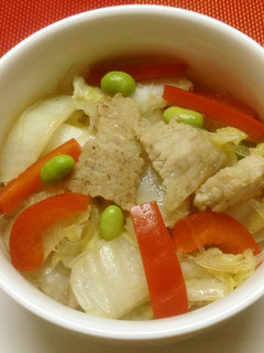 豚肉と白菜の春雨煮(白菜猪肉炖粉条)-レシピのメイン写真