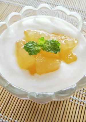 レンジで林檎煮＊とろりアップルプレザーブ-レシピのメイン写真