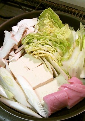 豆腐とお野菜鍋-レシピのメイン写真