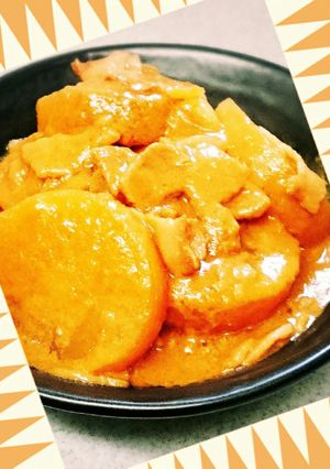 温か〜い♪こってり甘味噌豚バラ大根-レシピのメイン写真