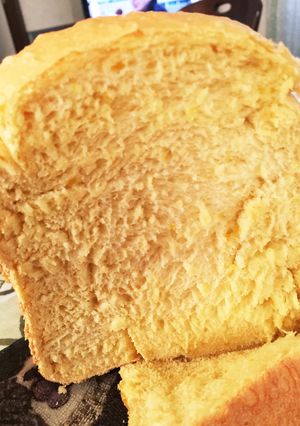 HBで焼くパンプキン食パン♫-レシピのメイン写真