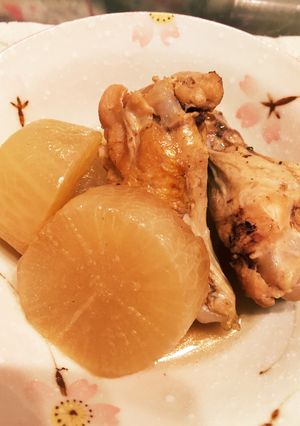 大根と手羽元のコンソメ煮-レシピのメイン写真