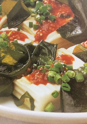簡単 豆腐とワカメの韓国蒸し♥︎-レシピのメイン写真