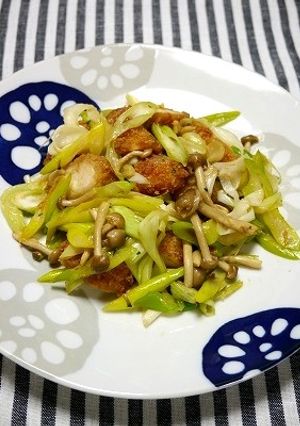 ささみフライ！リメイク葱味噌炒め-レシピのメイン写真