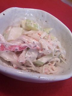 セロリとかにカマのサラダ♪♫♬-レシピのメイン写真