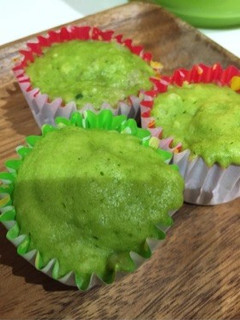 ほうれん草とバナナの蒸しパン-レシピのメイン写真