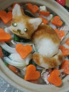 ねこ鍋~♪-レシピのメイン写真