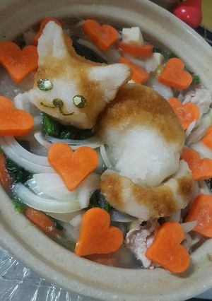 ねこ鍋～♪-レシピのメイン写真
