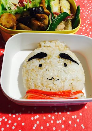 簡単！キャラ弁！マサルさんのメソ♡モキュ-レシピのメイン写真