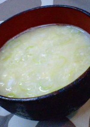 シンプル♪トロ玉味噌汁-レシピのメイン写真