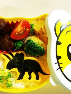 トリケラトプス弁当-レシピのメイン写真
