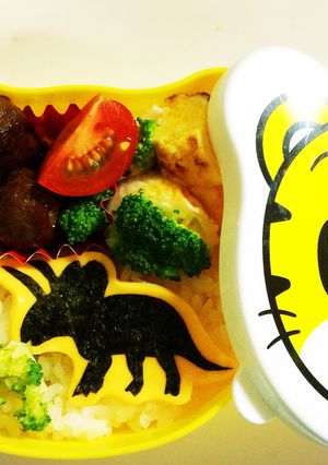 トリケラトプス弁当-レシピのメイン写真