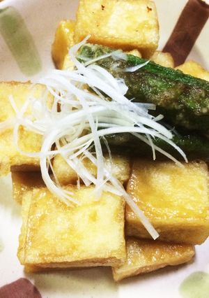 揚げ高野豆腐の甘辛煮☆-レシピのメイン写真