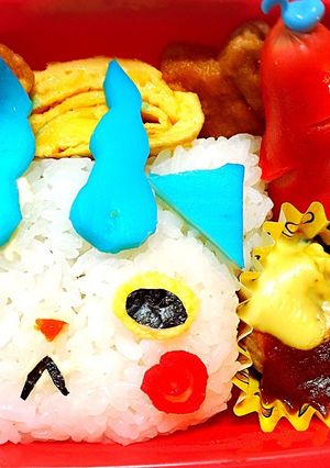 妖怪ウォッチ コマさん キャラ弁-レシピのメイン写真