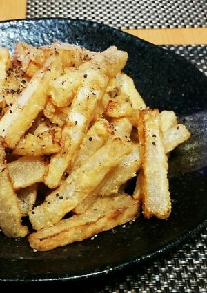 【糖質制限】サクサク美味しいフライド大根-レシピのメイン写真