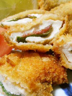 鶏むね肉の梅しそフライ-レシピのメイン写真