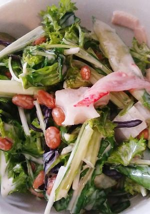 納豆サラダ-レシピのメイン写真