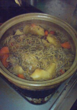 簡単！煮込むだけ！土鍋肉じゃが～-レシピのメイン写真
